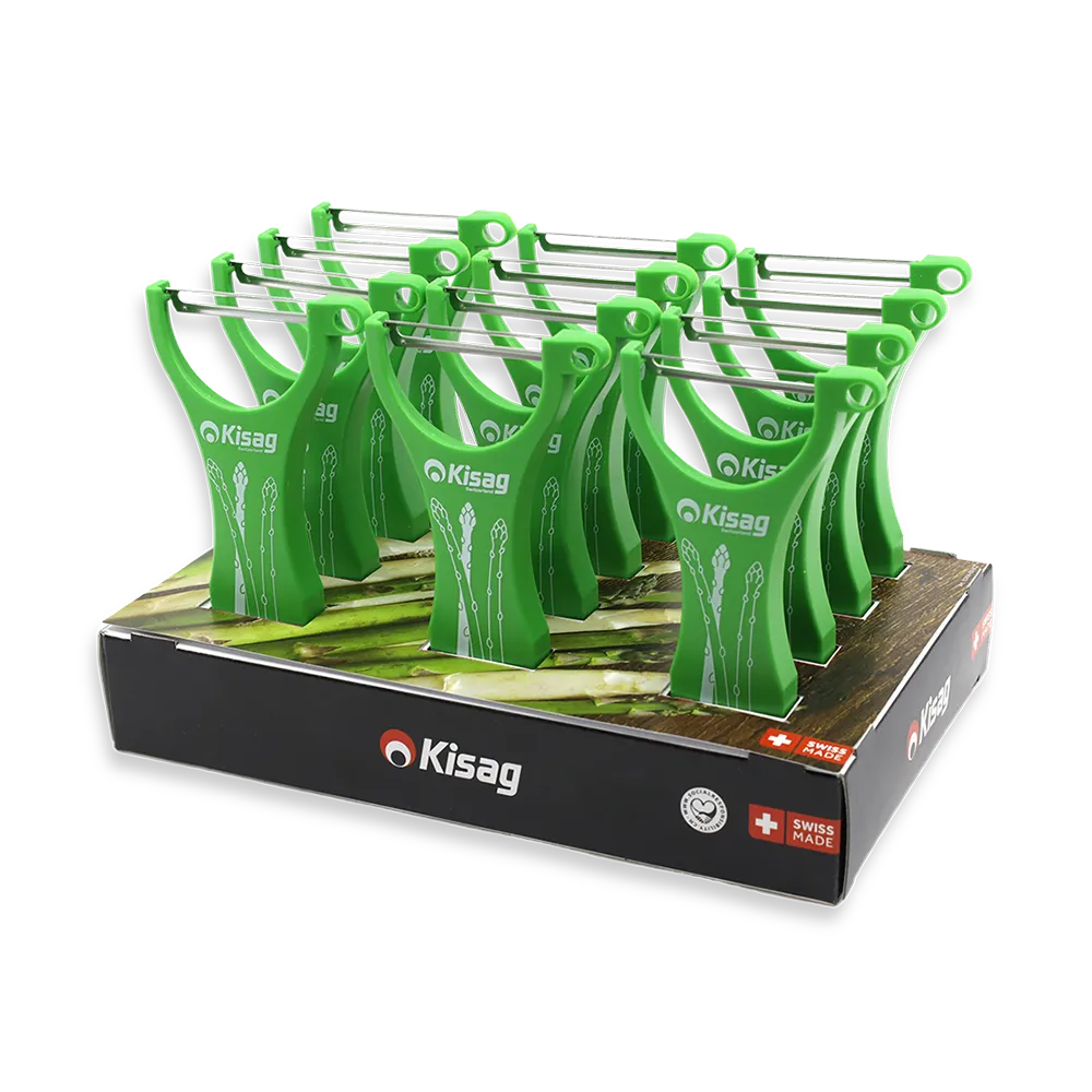 DISPLAY 12 PCS. ÉPLUCHEUR ASPERGES