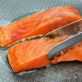 TERIYAKI SALMON WITH ORANGE