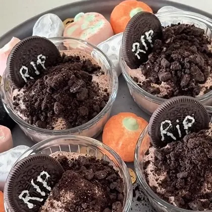 HALLOWEEN MOUSSE AU CHOCOLAT