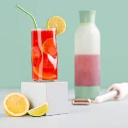 CRANBERRY-GINGER LIMONADE