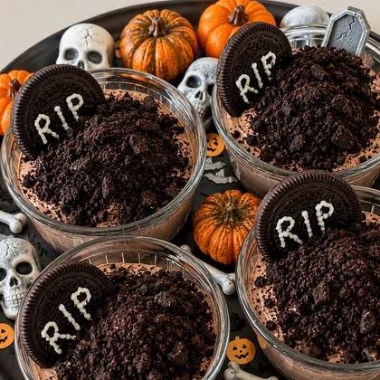 HALLOWEEN MOUSSE AU CHOCOLAT