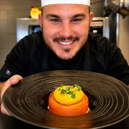 CARROT TARTE TATIN