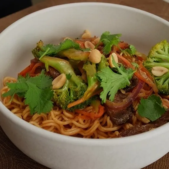 15 Minuten Wok Noodles