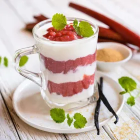 RHUBARB MOUSSE