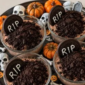 HALLOWEEN MOUSSE AU CHOCOLAT