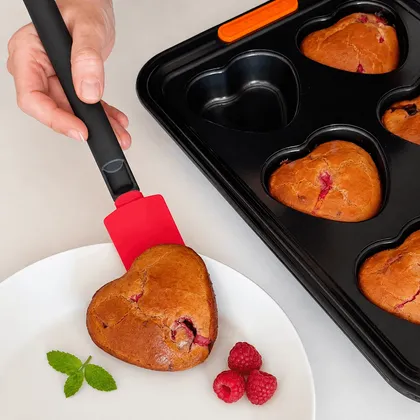 BEEREN-MUFFINS ZUM VALENTINSTAG