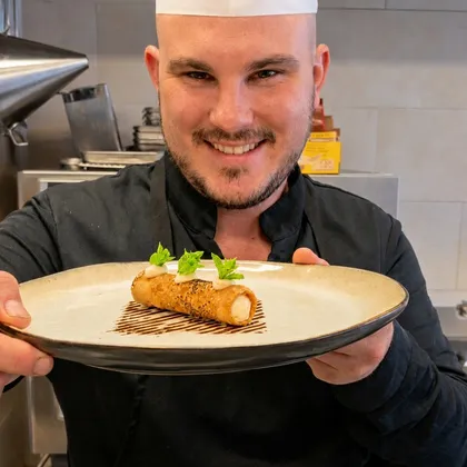 CARAMEL MASCARPONE CANNELLONI