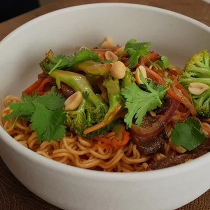 15 MINUTEN WOK-NOODLES