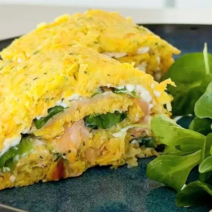 WRAP PROTÉINÉ AU SAUMON ET AUX LÉGUMES