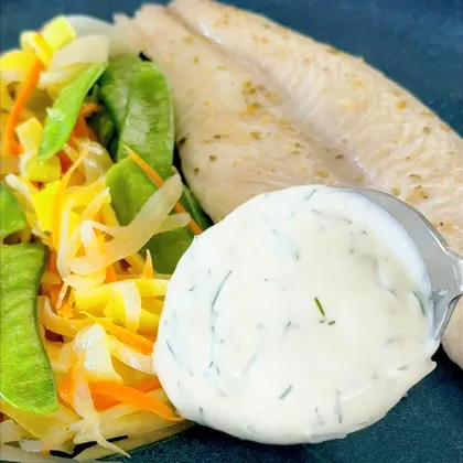 FISCHPFANNE MIT FRÜHLINGSGEMÜSE