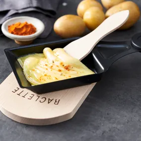 Fackelmann Statement Spachtel Für Raclette 4er Set - Schaber Mit