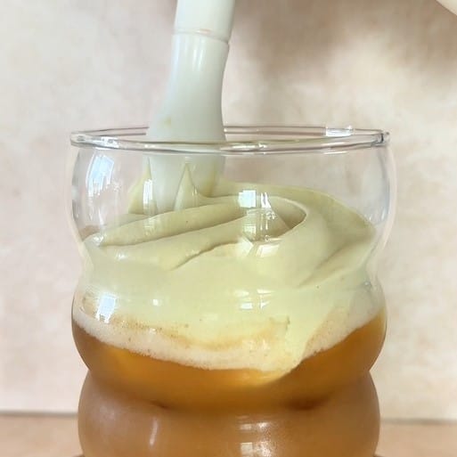 Pistazien Kaffee-Topping