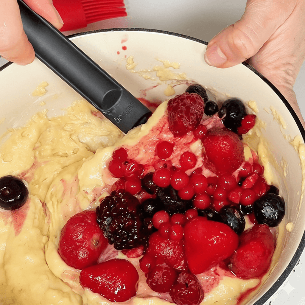 Des muffins frais et fruités pour la Saint-Valentin