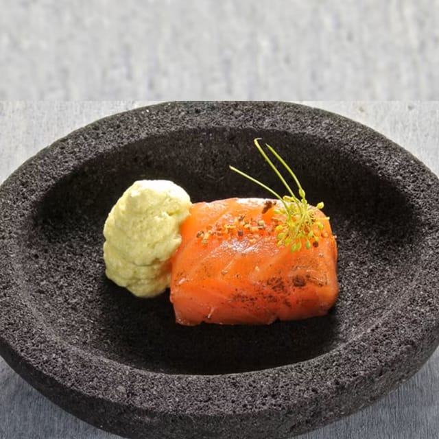 ESPUMA DE SAUMON, ANETH ET MOUTARDE