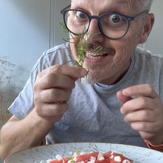 Wassermelonen-Carpaccio